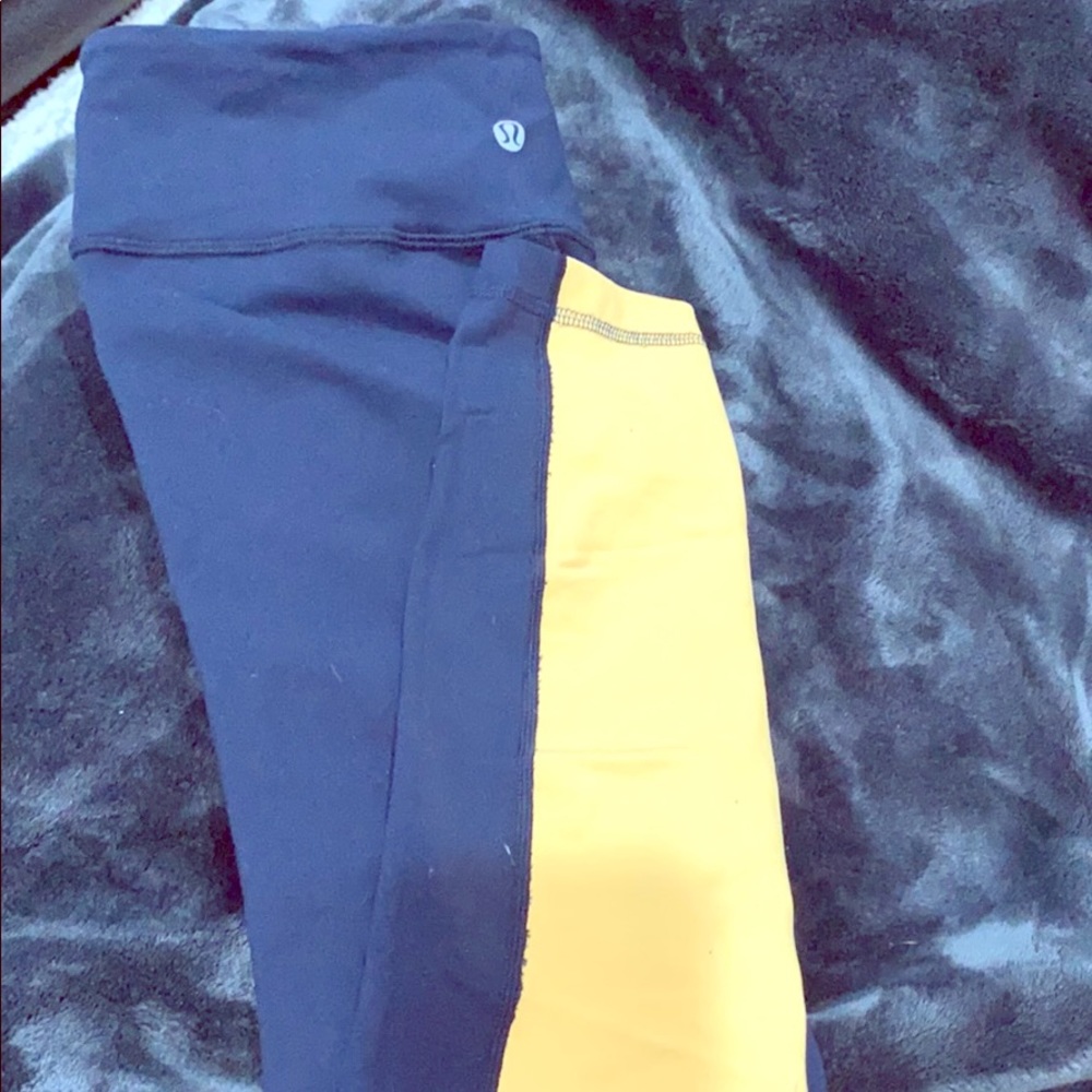 Lululemon running, yoga or training pants.